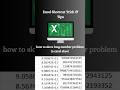how to slove long number problem in excel || Issue With Long Numbers In Excel #excelshorts#excel