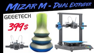 Geeetech MIZAR M with Dual Extruder 3D Printer REVIEW // by @geeetech3dprinting