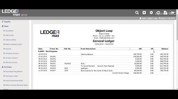 How to check ledgers on LedgerMax?