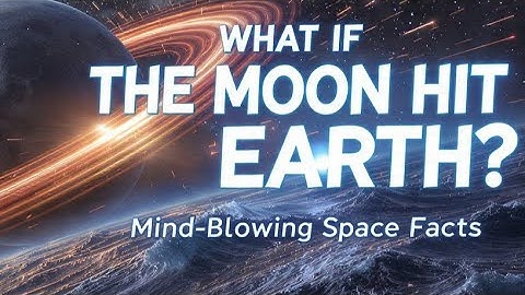 What If the Moon Fell to Earth? | Mind-Blowing Space Facts & Cosmic Wonders