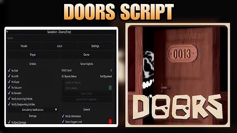 Doors Script | FullBright, Auto Loot, ESP, Void Eyes, Always Vitamins | Mobile