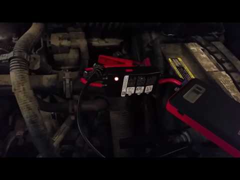 How To Jump A Car Battery With The Red Fuel Jump Pack Youtube