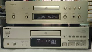Denon S10 II (0099) 24-bit CD\/DAC. Sony 555ESJ (5368) CD. Beautiful, original, perfect player (09...