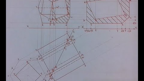 Solid Geometry - Hexagonal Prism with hole