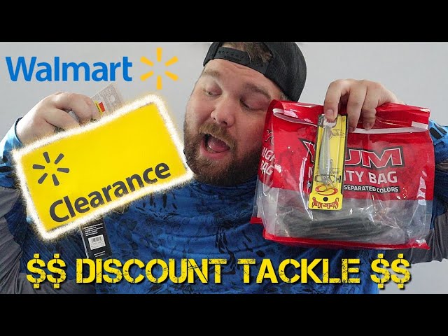 Discount fishing tackle from Walmart!!! 