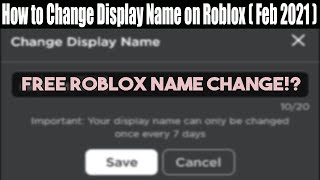 How To Change Display Name On Roblox Feb Know Here - how to change your roblox username on mobile for free