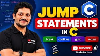 Jump Statements in C Programming | Complete Guide for Beginners