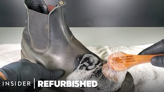 How Faded Blundstone Boots Are Professionally Restored | Refurbished