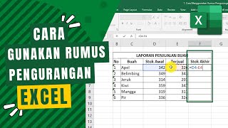 Cara Menggunakan Rumus Pengurangan di Microsoft Excel