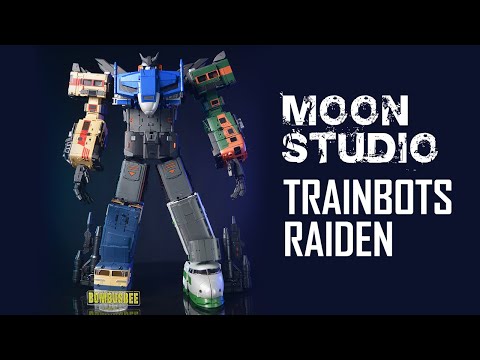 Finally Combined! Moon Studio Trainbot Raiden! トレイン
