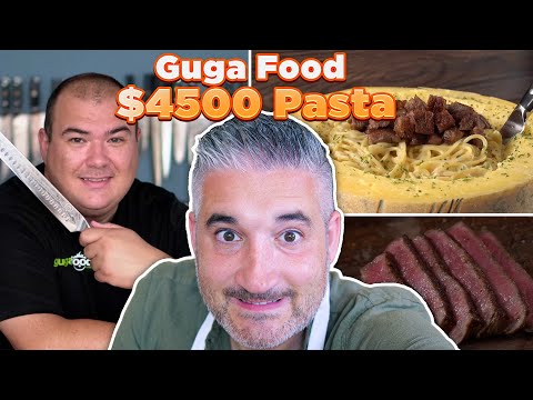 Italian Chef Reacts to @Guga Foods $4500 Pasta | Vincenzo