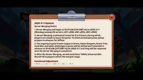 Idle Heroes // September 2020 Gift Redeem Codes 💎