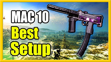 Best Mac 10 Class Setup in WARZONE | Best Warzone SMG & Attachments (Class Loadout)