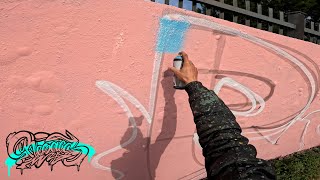 RESAKS ⚡ Testing BIG Shotty ULTRA Nozzle Maximize Spray Stroke! ⚡ [ GRAFFITI LETTERS ]