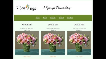 Web Authoring - Online Shop Template Design - Part 1
