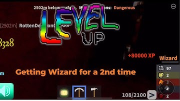 Getting Wizard for the 2nd time on Azure Mines