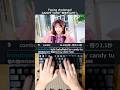 CANDY TUNE「倍倍FIGHT!」Typing Challenge! #shorts #typing #CANDYTUNE #倍倍fight #タイピング