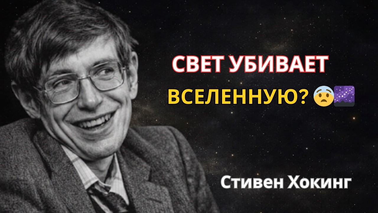 Почему СВЕТ «СЪЕДАЕТ» Вселенную? Ответ, который может разрушить теорию Тёмной Энергии