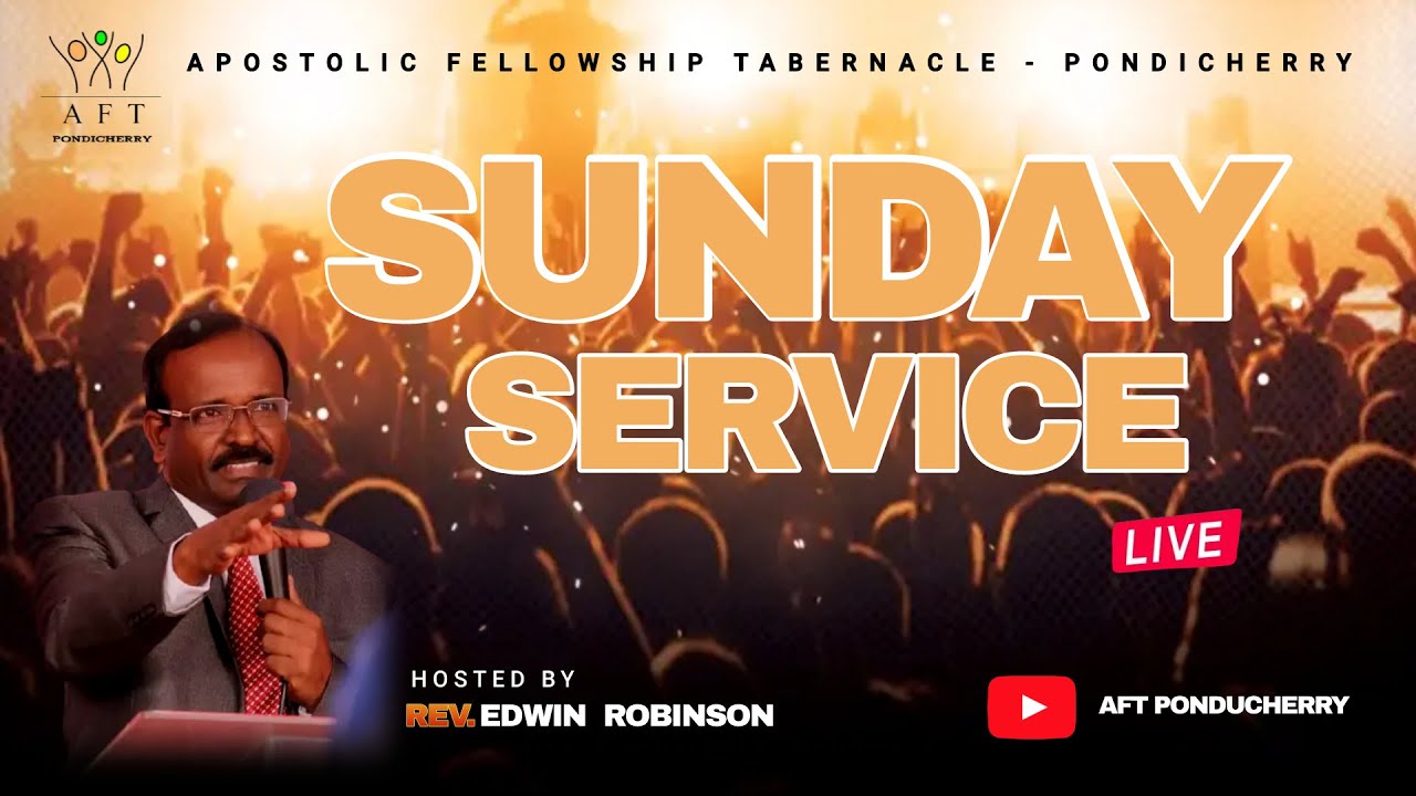 Rev. Edwin R Stephenson SUNDAY WORSHIP SERVICE | 23-06-2024| REV.EDWIN ROBINSON| AFT ...