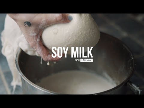 HOE MAAK MELK VAN DE SOJA THUIS | NATUURLIJKE VOEDING