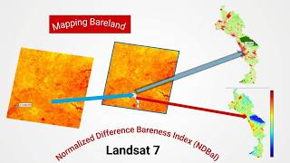 NDBaL in ArcGIS: How to Map Bare Land Areas with Landsat 7