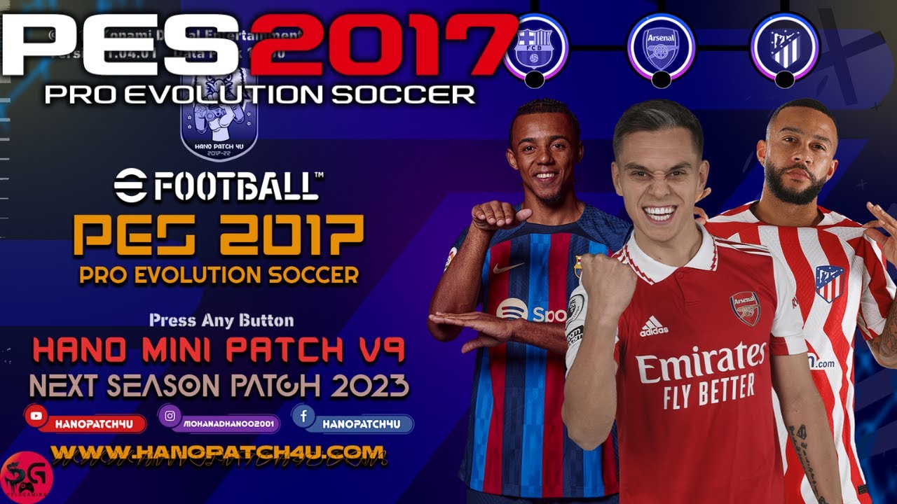 PES 2017 NEXT SEASON PATCH 2022, MICANO PATCH 2022