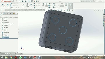 Dice on Solidworks 2016 tutorial for beginners