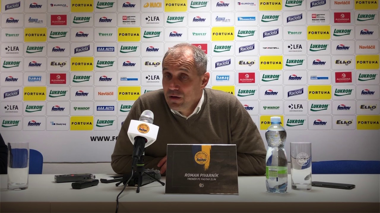 24. kolo: Trenér Roman Pivarník po vítězství nad Duklou Praha