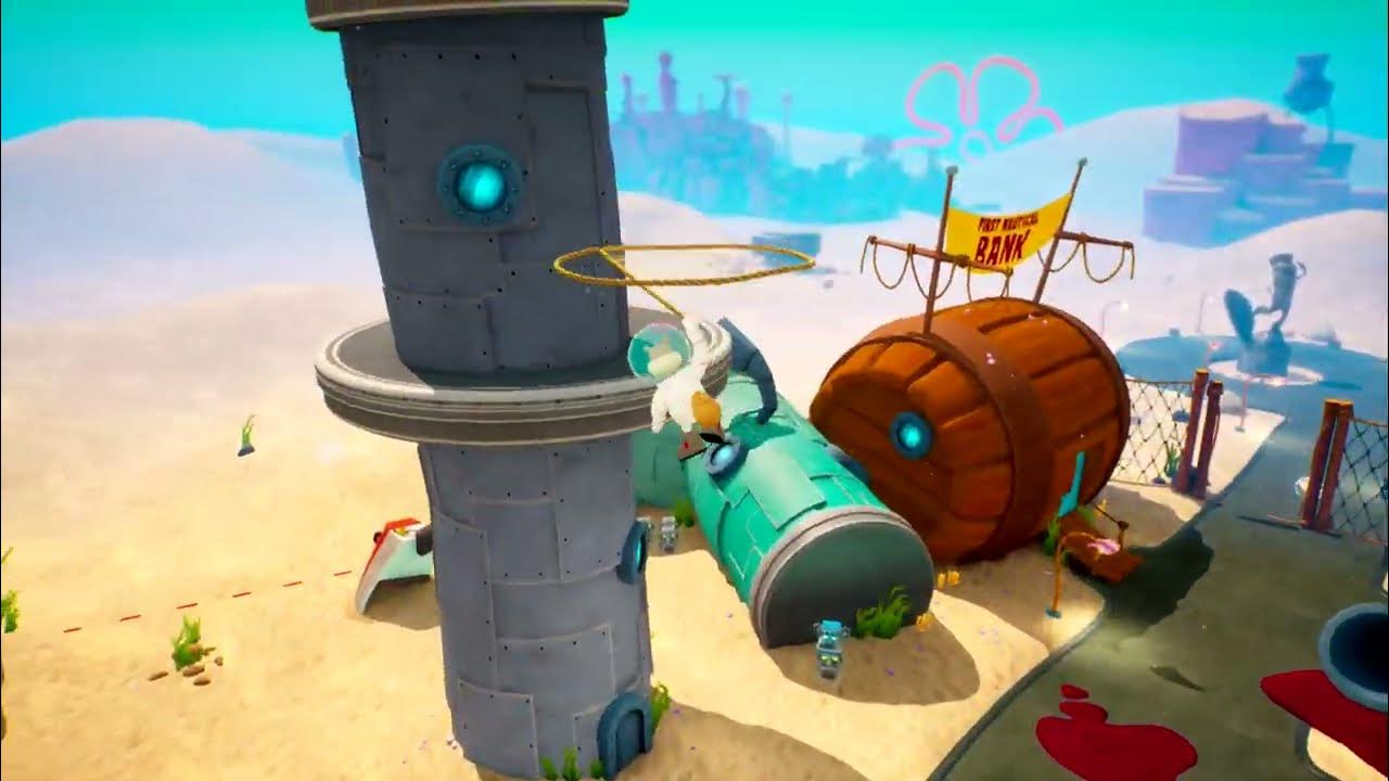 Spongebob SquarepantsBFBB Rehydrated Downtown Bikini Bottom End of