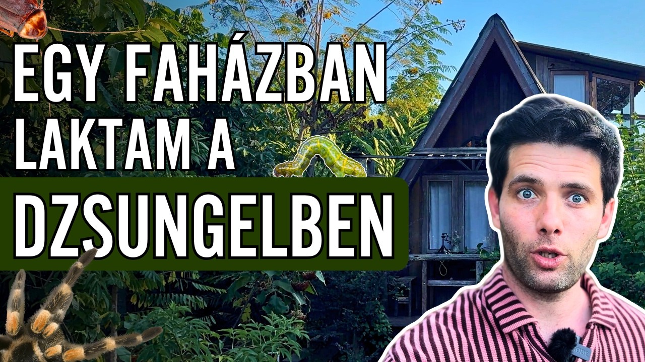 Egy FAHÁZBAN laktam a DZSUNGELBEN - Thaiföldön