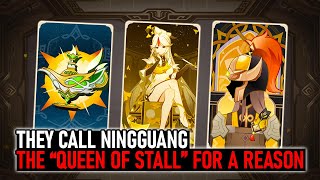 They call Ningguang the "Queen of Stall" for a reason | Genshin Impact TCG