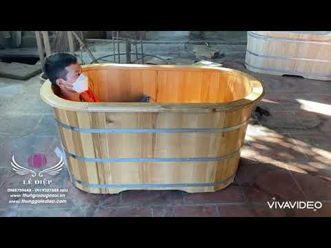 Video: Bồn tắm gỗ Nga