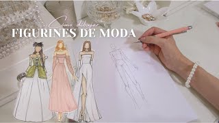 CÓMO DIBUJAR FIGURINES DE MODA: Paso a Paso | Carolette Martin