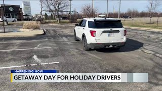 Hoosiers hit the road for the holidays
