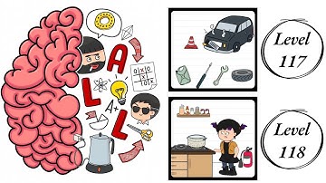 Brain Test All Star : Level 117 , 118 – How to Solve? (Walkthrough)