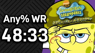 SpongeBob SquarePants: Battle for Bikini Bottom Any% Speedrun in 48:33 (WR on 9/22/2020)