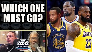 Which One Should Miss the Playoffs? LeBron, Steph Curry, or Kevin Durant | THE ODD COUPLE