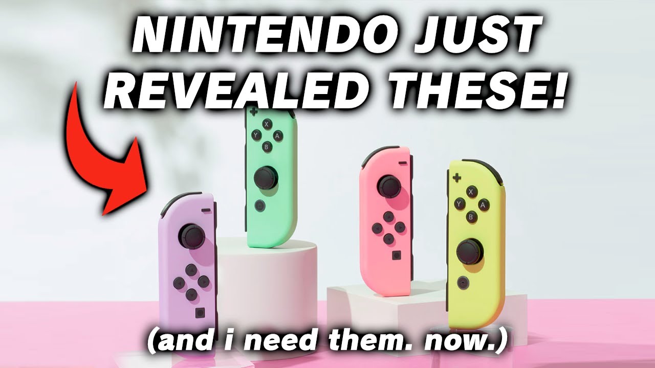 Nintendo releasing new Joy-Con colors in pastel tones - Polygon