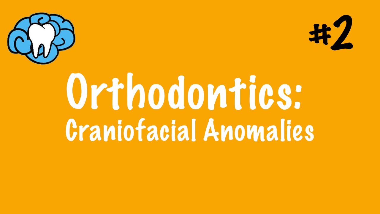 Residency in Orthodontics, Craniofacial Anomalies, Children, Indian Immigrant Dentist