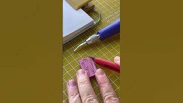 🌵 Linocutting process video 🌵 Cactus mini print #the100dayproject printmaking made easy w erasers