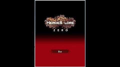 Java Game | Heroes Lore Zero