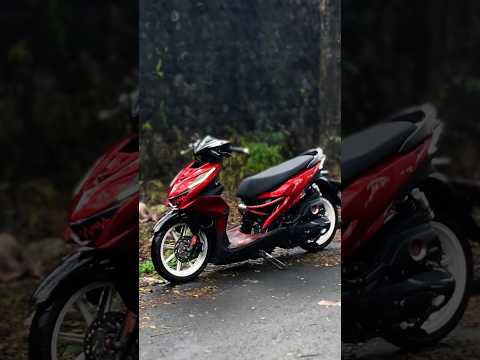 cinematic honda beat modif black red @owner_rilmel.07 #pasukanmatic #beat