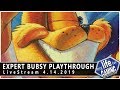 Bubsy world champion expert playthrough w audi sorlie from df  live stream