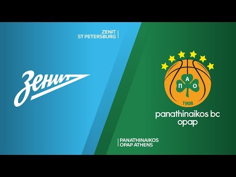 Zenit St Petersburg - Panathinaikos OPAP Athens Highlights | EuroLeague, RS Round 4