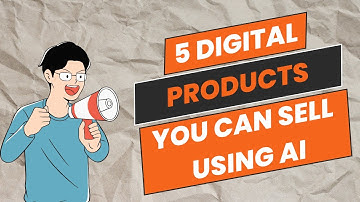 5 Digital Products You Can Sell Using Ai