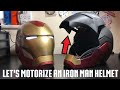 How to Motorize an Iron Man Helmet - Adding Servos and Arms to an Iron Man Mask -  - Live