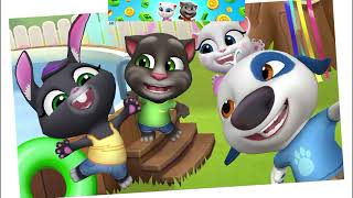 Taking Tom 😂 Visit To Rabbit 🐰 Home 🏡 With Friends ❤️ #talkingtom #tom #androidgameplay screenshot 4