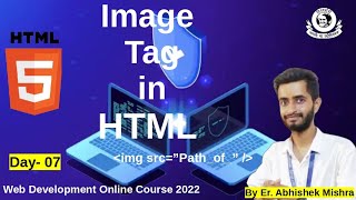 Day-8 Multimedia Tags img in HTML | Web Develop Course Online 2022 | HTML CSS Bootstrap JS Python