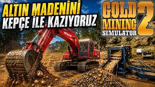 GOLD MINING SIMULATOR 2 | KEPÇE İLE ALTIN MADENİ KAZIYORUZ // KÜLÇE ALTIN YAPIYORUZ !! screenshot 2
