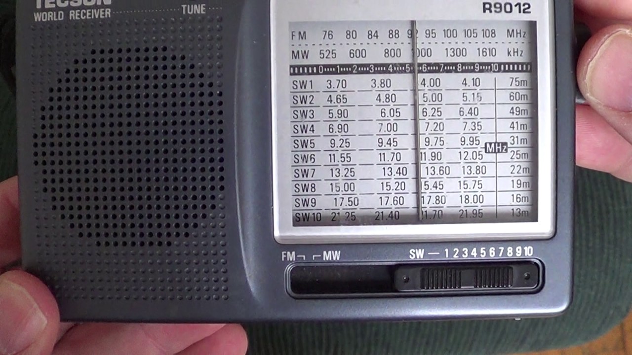Radio Africa 21675 Khz Shortwave on Tecsun R9012 shortwave receiver